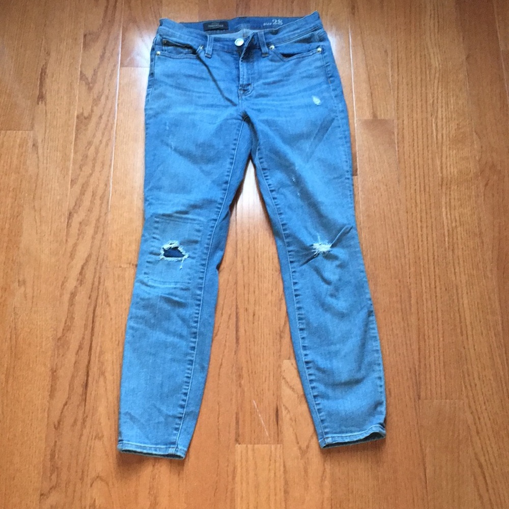 jcrew toothpick jeans
